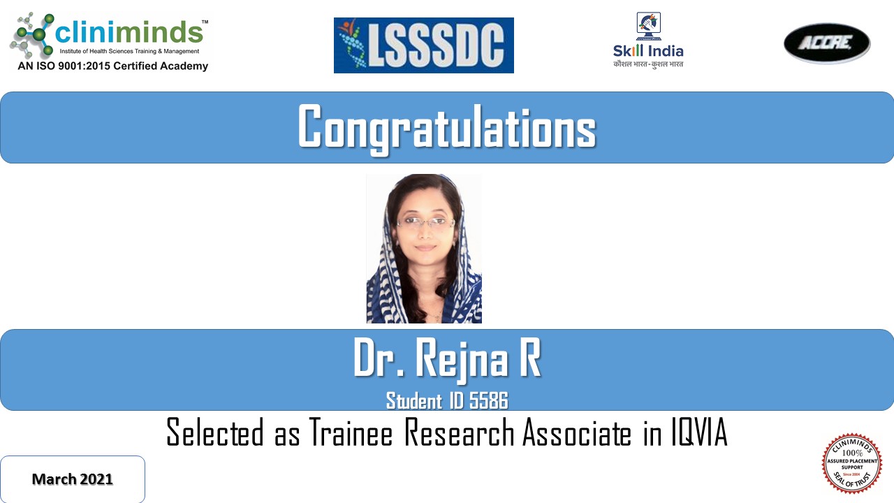 Cliniminds Drug Regulatory Affairs Placements